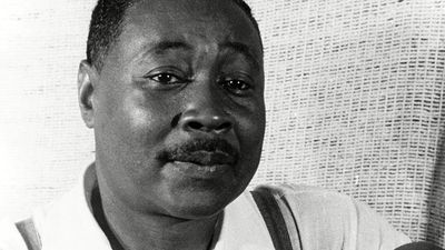 American writer Claude McKay; undated photo.