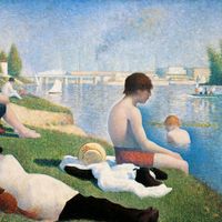 Georges Seurat: Bathers at Asnières