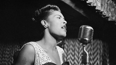 American jazz singer Billie Holiday (1915-1959). Photo taken New York, February 1947