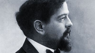 French composer Claude Debussy.