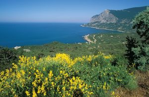 Crimean Peninsula cliffs