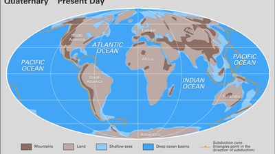 Quaternary paleogeography