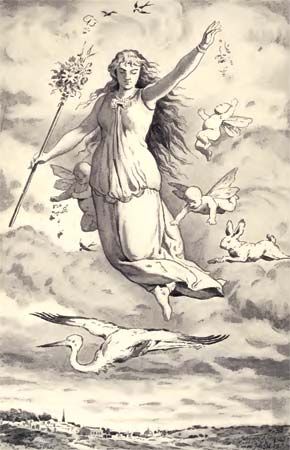 Anglo-Saxon goddess Eostre