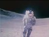 Watch Apollo 17 astronauts Eugene Cernan and Harrison Schmitt walking and singing on the Moon in December 1972