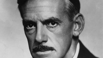 American dramatist Eugene O'Neill, 1936.