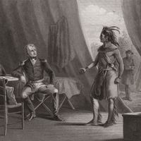 William Weatherford (Red Eagle) and Andrew Jackson