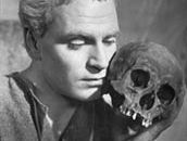 Laurence Olivier in a scene from Hamlet