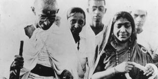 Mahatma Gandhi and Sarojini Naidu