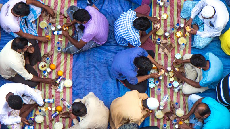 Observing Ramadan at a German mosque