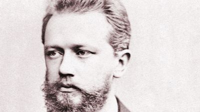 Pyotr Ilyich Tchaikovsky (Petr Il'ich Chaikovskii), Russian composer.