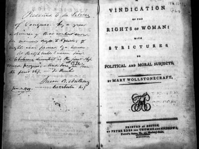 Mary Wollstonecraft's A Vindication of the Rights of Woman: With Strictures on Political and Moral Subjects