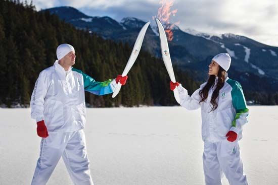 Olympic torch relay