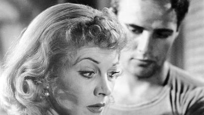 Vivien Leigh and Marlon Brando in A Streetcar Named Desire.