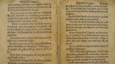 Learn about Bible translations and the execution of William Tyndale for heresy after he translated the New Testament into English